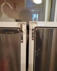 Москитные сетки на железных креплениях