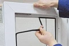 Замена уплотнителя окон